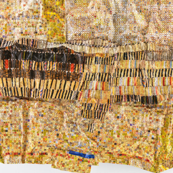 El Anatsui: "Gold Band"