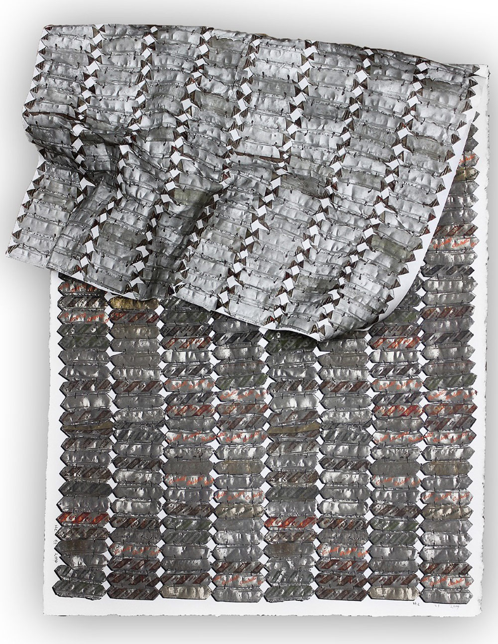 El Anatsui: "Pewter Variation"