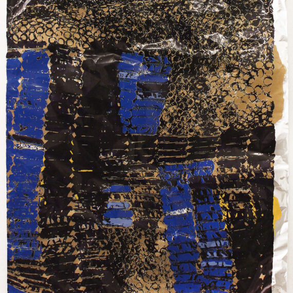 El Anatsui: "Untitled (with Yellow)"