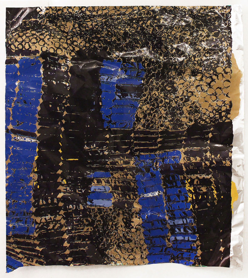 El Anatsui: "Untitled (with Yellow)"