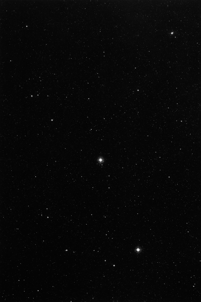 Thomas Ruff: "Star 16h 08m / -25º"