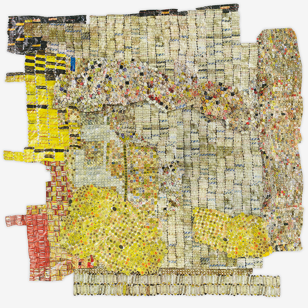 El Anatsui: "Checked Key"